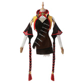 Genshin Impact Xinyan Cosplay Kostüm Kleid Halloween Karneval Outfits